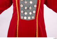  Photos Medieval Turkish Princess in cloth dress 1 Turkish Princess decorated dress formal dress red dress upper body 0002.jpg